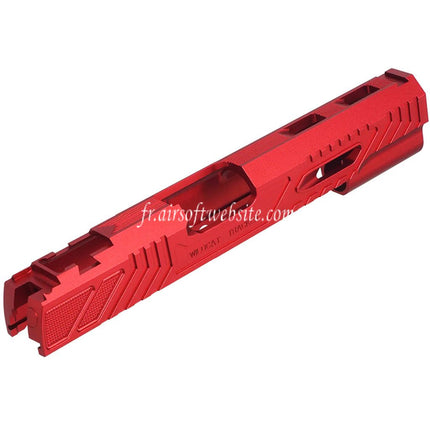 5KU CNC Aluminum Limcat WildCat Glissière Convient pour Tokyo Marui Hi-Capa M1911 Série GBB Pistolets Airsoft