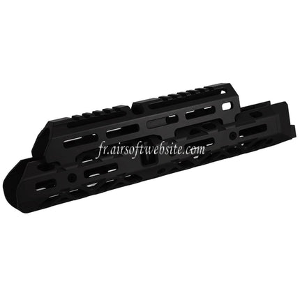5KU KPYK CRC 1U020B Style 290mm Moyenne Longueur M-LOK Haut Bas Garde-Main Rail Système Convient pour Tokyo Marui AKM AK105 AKS-74U Série GBB Fusils Airsoft