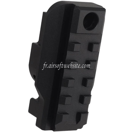 5KU M1913 Picatinny Rail Crosse Adaptateur Convient pour JMAC MCX Pliant Mécanique Archwick B&T AIR APC9K GBB SMG Fusils Noir