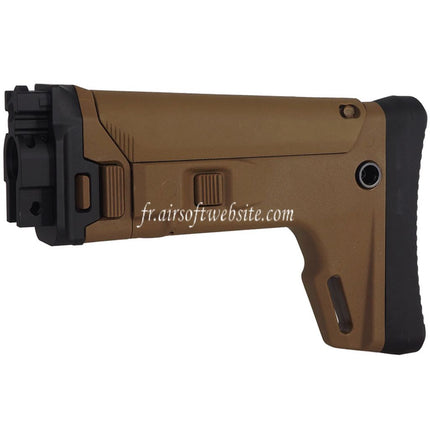 5KU ACR Style 7-Positions Pliage latéral Rétractable Crosse Convient pour Archwick B&T APC9-K Série GBB SMG Fusils Airsoft