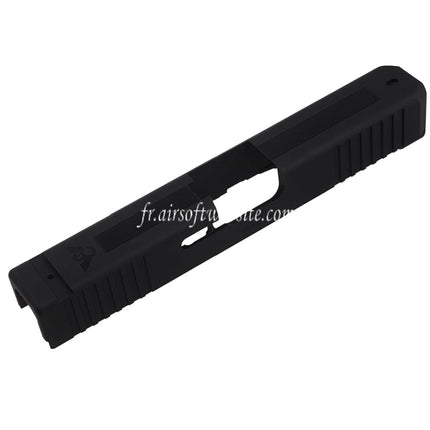 Bomber Airsoft CNC Aluminum Wilson Combat Style Glissière Canon Set Convient pour Tokyo Marui G19 Gen4 Série GBB Pistolets Noir