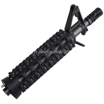 CYMA CGS MK18 MOD.0 CQBR RIS Garde-Main Rail Système Ensemble avant Convient pour CYMA CGS Tokyo Marui M4 Série MWS GBB Fusils Airsoft Noir