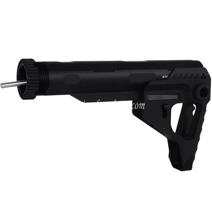 E&C Pit Style PDW Crosse Convient pour AR M4 M16 Série AEG Fusils Airsoft Noir
