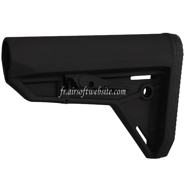 E&C MOE-SL Style Rétractable Crosse Convient pour AR M4 M16 Série AEG Fusils Airsoft