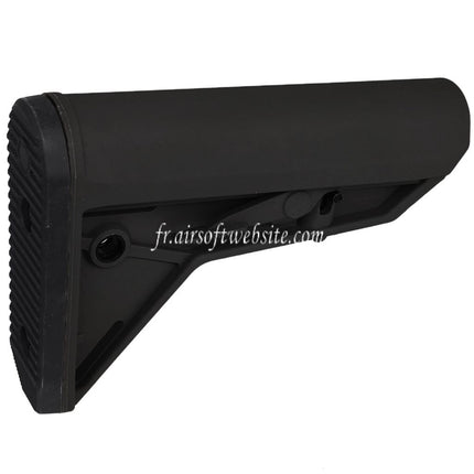 E&C MOE-SL Style Rétractable Crosse Convient pour AR M4 M16 Série AEG Fusils Airsoft