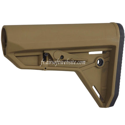 E&C MOE-SL Style Rétractable Crosse Convient pour AR M4 M16 Série AEG Fusils Airsoft