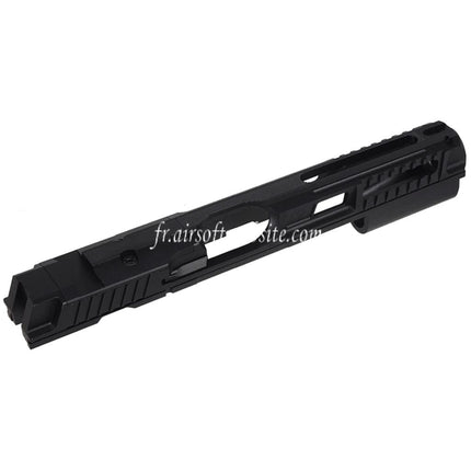 5KU CNC Aluminum Optic Ready Milling Glissière avec l'empreinte RMR Convient pour KJ Works ASG CZ Shadow2 Orange Série GBB Pistolets Airsoft