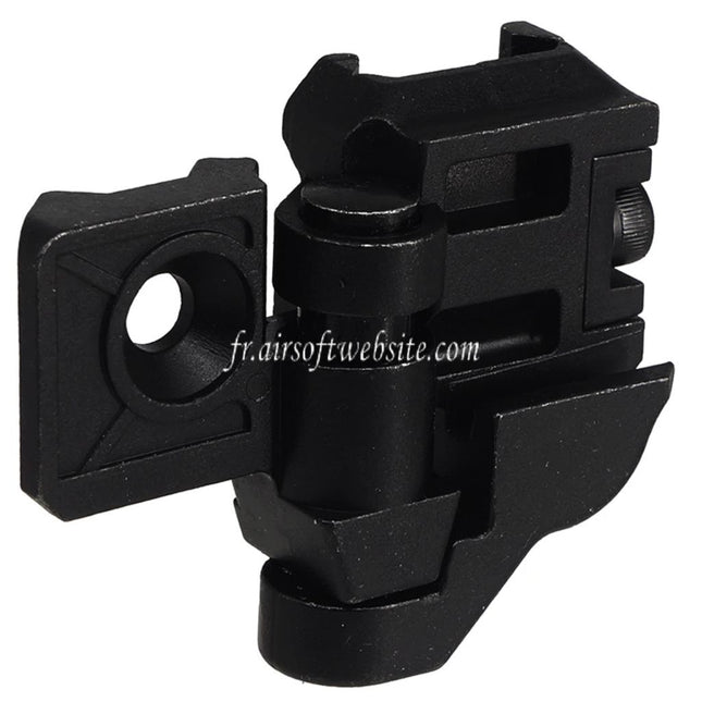 E&C Crosse Adaptateur de charnière Convient pour 20mm Picatinny Rail E&C SIG MPX MCX Série Fusils Airsoft Noir