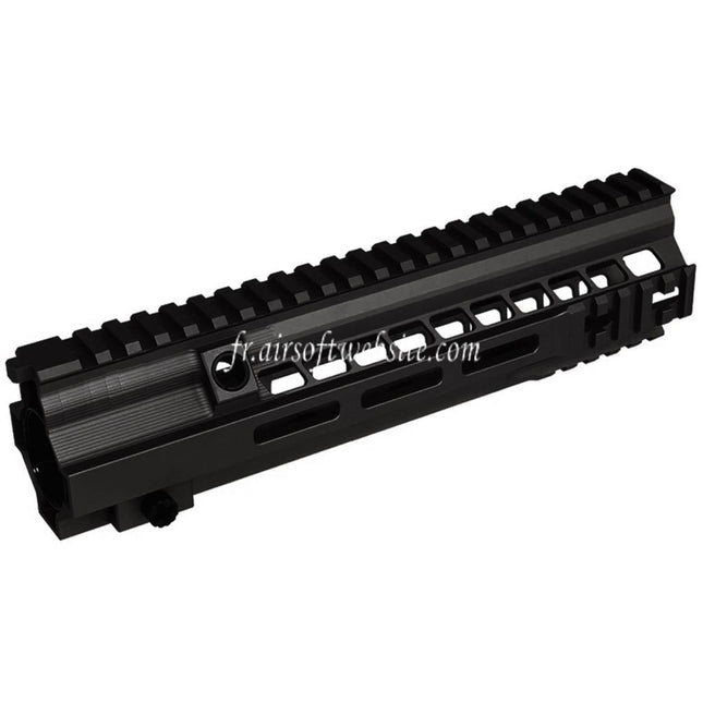 5KU 9.5 Pouces Geissele SMR Style MK15 M-Lok Garde-Main Rail Système Super Modulaire Convient pour WE(WE-TECH) Tokyo Marui VFC HK416 Série AEG GBB Fusils Airsoft