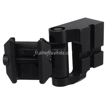 5KU Crosse Adaptateur de charnière Convient pour 20mm Picatinny Rail PT-1 PT-3 Série Pliant Crosse Noir