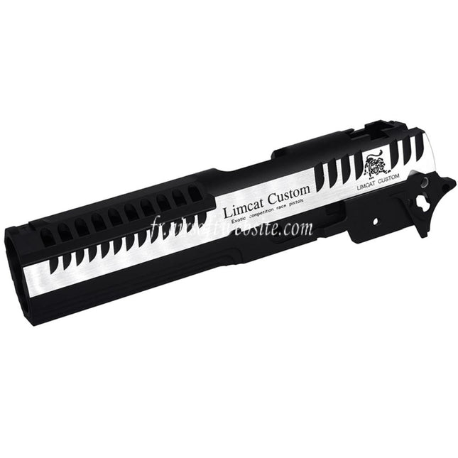 5KU CNC Aluminum LimCat Custom Style Milieu Châssis Glissière Set Convient pour Tokyo Marui Hi-Capa 5.1 Série GBB Pistolets Airsoft