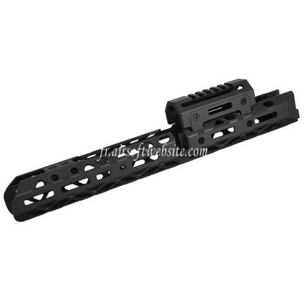 5KU KPYK CRC 1U040 Style 363mm M-LOK Garde-Main Rail Système Convient pour Tokyo Marui AKM GBB Fusils Airsoft