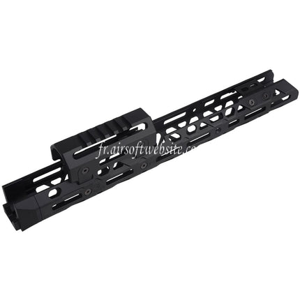 5KU KPYK CRC 1U040 Style 363mm M-LOK Garde-Main Rail Système Convient pour Tokyo Marui AKM GBB Fusils Airsoft