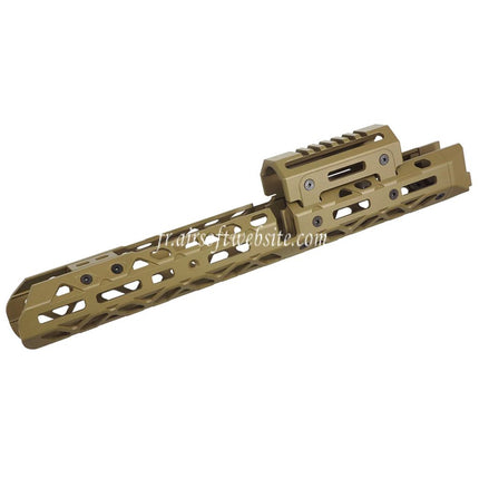 5KU KPYK CRC 1U040 Style 363mm M-LOK Garde-Main Rail Système Convient pour Tokyo Marui AKM GBB Fusils Airsoft