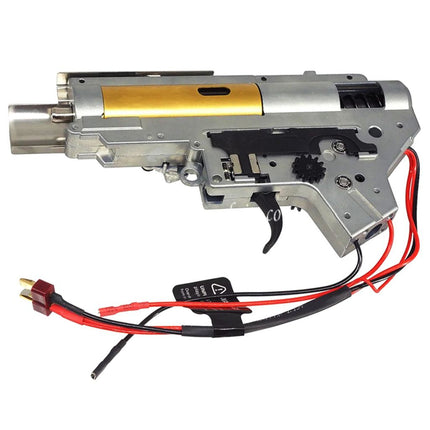 APS Artemis Version 2 V2 Vitesse Boîte Ambidextrous avec E-Shooter ETU Convient pour M4 M16 Série AEG EBB Fusils Airsoft Câblage arrière