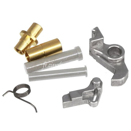 Bomber Airsoft CNC Aluminum SVI Infinity Tiki Style Canon Milieu Châssis Glissière Kit Set Convient pour Tokyo Marui Hi-Capa 5.1 Série GBB Pistolets