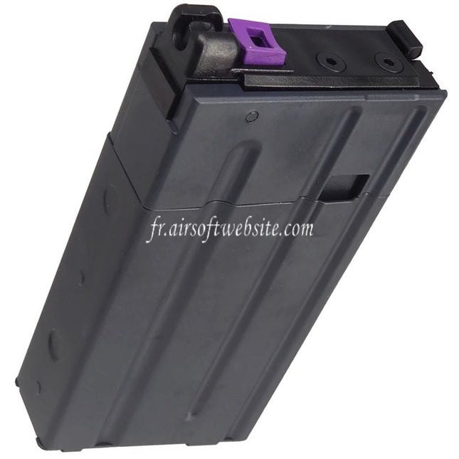 CYMA 20 Billes M16A1 Gaz Chargeur Convient pour CYMA CGS Tokyo Marui M4 Série MWS GBB Fusils Airsoft Noir