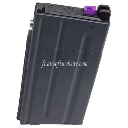 CYMA 20 Billes M16A1 Gaz Chargeur Convient pour CYMA CGS Tokyo Marui M4 Série MWS GBB Fusils Airsoft Noir