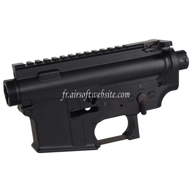 CYMA QD Système de détachement rapide Métal Haut Bas Boîtier Convient pour CYMA M4 M16 Série AEG Fusils Airsoft Noir