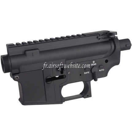 E&C QD Système de détachement rapide Métal Haut Bas Boîtier Convient pour E&C Tokyo Marui M4 M16 Série AEG Fusils Airsoft Noir