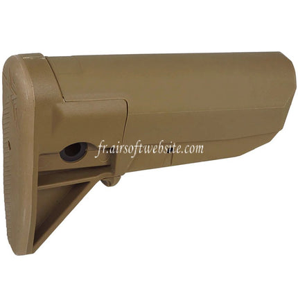 E&C Bravo MOD.0 Style Rétractable Crosse Convient pour AR M4 M16 Série AEG Fusils Airsoft