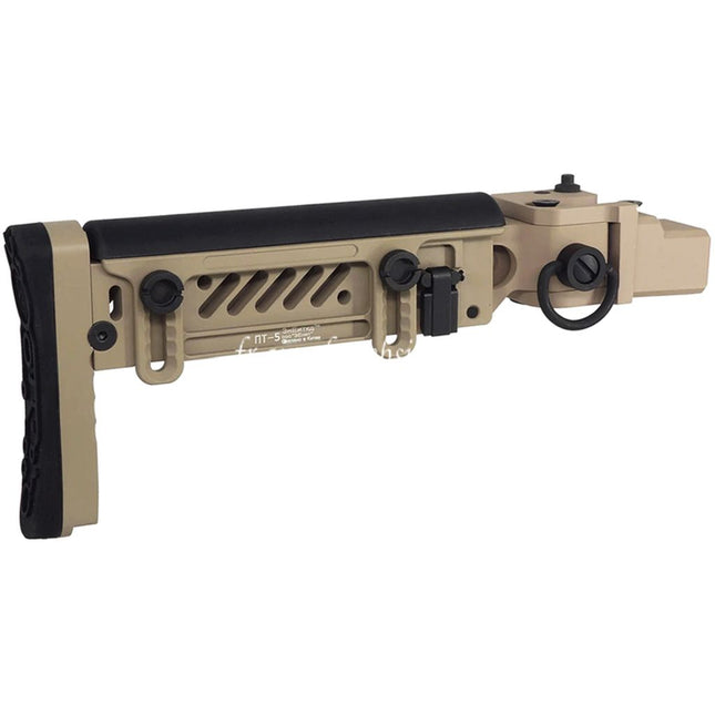 5KU PT-5 Pliante Latérale Crosse Convient pour GHK AKM V3 Série GBB Fusils Airsoft