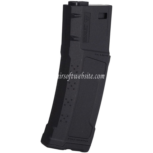 CYMA EMG Strike Industries 220 Billes Polymère Mid-Cap Chargeur Convient pour M4 M16 Série AEG Fusils Airsoft Noir