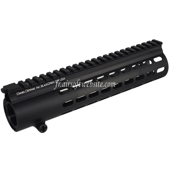 CYMA EMG Daniel Defense Licensed DD416 9.75 Pouces Free Float Garde-Main Rail Système Convient pour CYMA CGS HK416 416A5 Série GBB Fusils Airsoft Noir