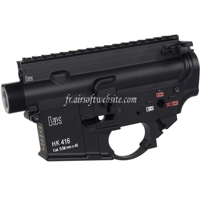 CYMA CGS HK416A5 Métal Haut Bas Boîtier Convient pour CYMA CGS HK416 Tokyo Marui M4 Série MWS GBB Fusils Airsoft Noir
