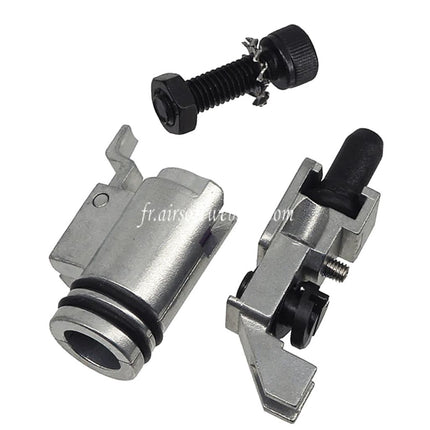 CYMA CGS HK416C Métal Haut Bas Boîtier Convient pour CYMA CGS HK416 Tokyo Marui M4 Série MWS GBB Fusils Airsoft Noir