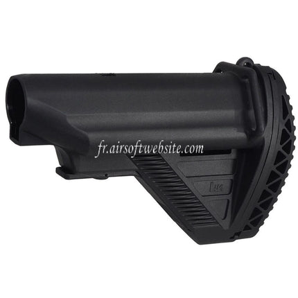 CYMA HK416D Rétractable Crosse Convient pour CYMA CGS HK416 Tokyo Marui M4 Série MWS GBB Fusils Airsoft Noir