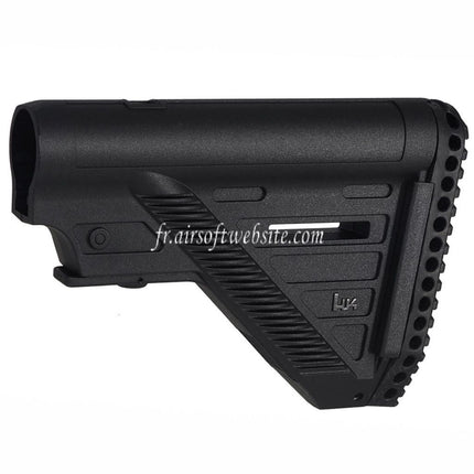 CYMA HK416A5 Rétractable Crosse Convient pour CYMA CGS HK416 Tokyo Marui M4 Série MWS GBB Fusils Airsoft Noir
