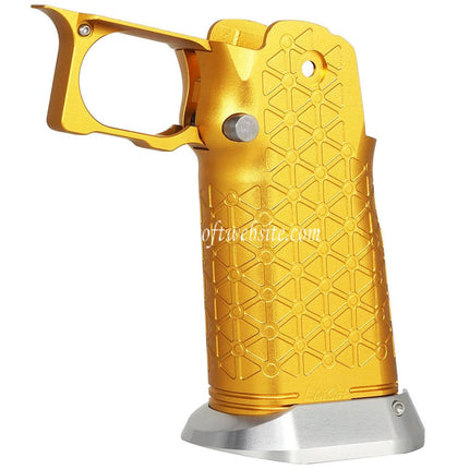 5KU CNC Aluminum Poignée Type-8 Convient pour Tokyo Marui Hi-Capa 5.1 4.3 Série GBB Pistolets Airsoft