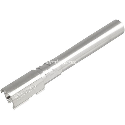 5KU Acier inoxydable Canon extérieur +11mm CW sens horaire Filetage Convient pour KJ Works ASG CZ Shadow2 Série GBB Pistolets Airsoft