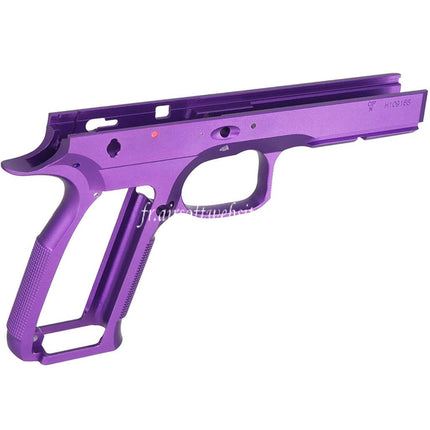 5KU CNC Aluminum 20mm Bas Rail Cadre Convient pour KJ Works ASG CZ Shadow2 Série GBB Pistolets Airsoft