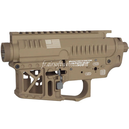 G&P Métal Haut Bas Signature Boîtier Convient pour G&P F.R.S. Série Tokyo Marui M4 M16 Série AEG Fusils Airsoft