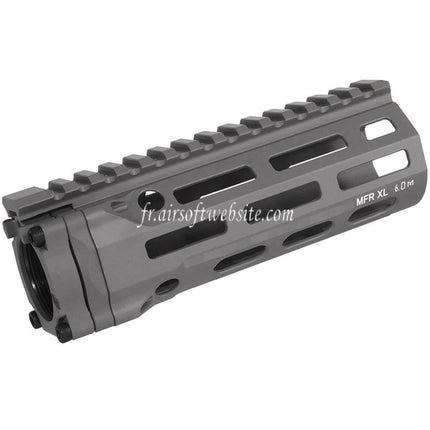 E&C MFR XL 6.0 Pouces M-Lok Garde-Main Rail Système Convient pour AR M4 M16 Série AEG Fusils Airsoft