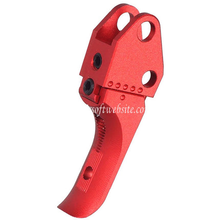 5KU CNC Aluminum 5-Positionnement Reglable Gachette Convient pour KJ Works ASG CZ Shadow2 TS2 Serie GBB Pistolets Airsoft