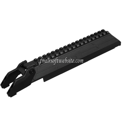 5KU CNC Aluminum M1913 20mm Railed Boitier Couverture Convient pour MMS Handguard CYMA AKM AK74 AK104 AK105 Serie Fusils
