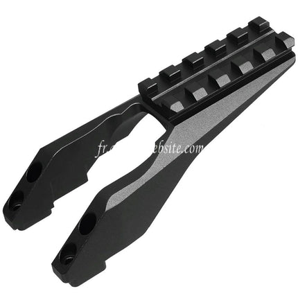 5KU CNC Aluminum M1913 20mm Railed Optique Montagne Convient pour MMS Garde-main CYMA AKM AK74 AK104 AK105 Serie Fusils