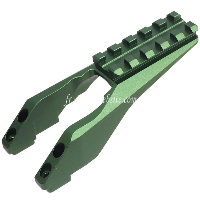 5KU CNC Aluminum M1913 20mm Railed Optique Montagne Convient pour MMS Garde-main CYMA AKM AK74 AK104 AK105 Serie Fusils