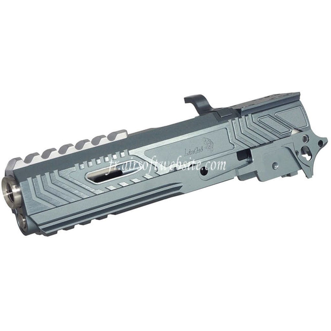5KU CNC Aluminum Limcat Wildcat Tracker Carry Optique Canon Glissiere Milieu Chassis Convient pour Tokyo Marui Hi-Capa Serie GBB Pistolets Airsoft