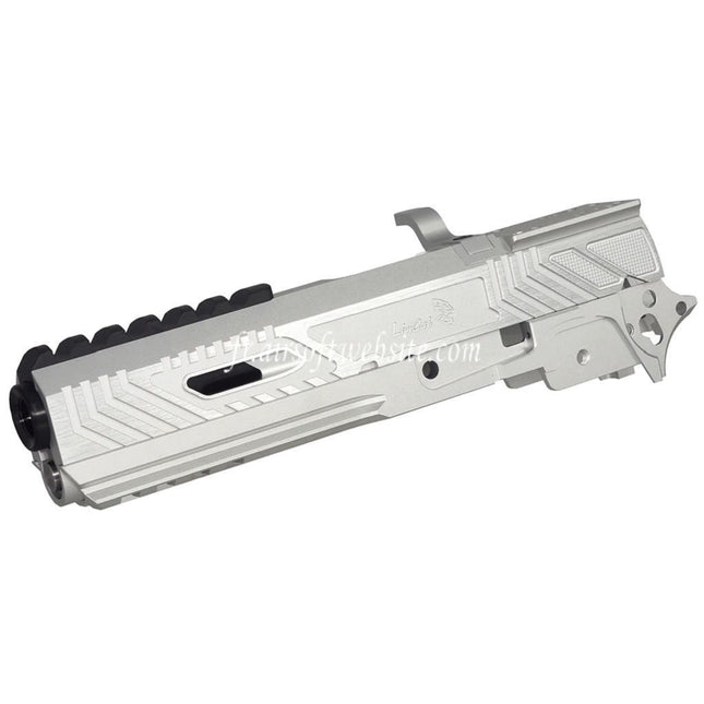 5KU CNC Aluminum Limcat Wildcat Tracker Carry Optique Canon Glissiere Milieu Chassis Convient pour Tokyo Marui Hi-Capa Serie GBB Pistolets Airsoft