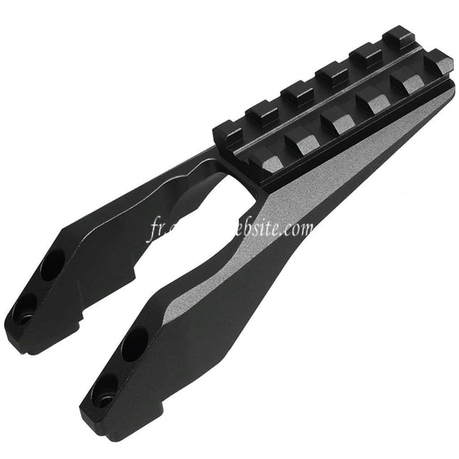 5KU CNC Aluminum M1913 20mm Railed Optique Montagne Convient pour MMS Handguard Tokyo Marui AKM Serie Fusils