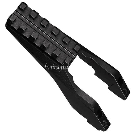 5KU CNC Aluminum M1913 20mm Railed Optique Montagne Convient pour MMS Handguard Tokyo Marui AKM Serie Fusils