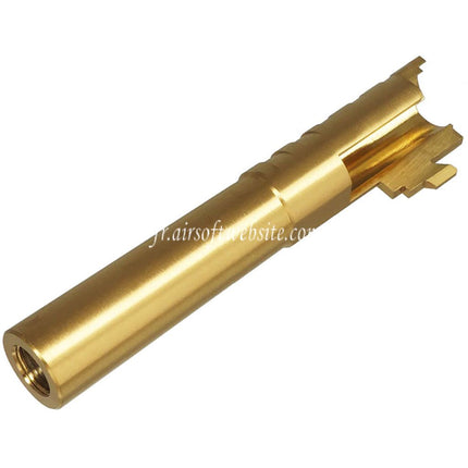 5KU 4.3 Pouces Acier inoxydable Infinity SVP .45ACP Canon Exterieur +11mm CW sens horaire Filetage Convient pour Hi-Capa 4.3 Serie GBB Pistolets Airsoft